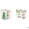 Kép 1/2 - Bögre Porcelán karácsonyi 3,5dl Ready for Christmas 2db-os dobozban