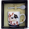 Kép 2/5 - Bögre Porcelán szett 14,5x13,5x8cm Ballagós 4 féle