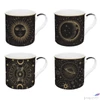 Kép 1/2 - Bögre szett Porcelán 3dl Atmosphere Celestial 4db-os dobozban
