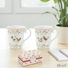 Bögreszett porcelán 2,7dl Country Life 2db-os dobozban