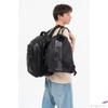 Kép 8/8 - Budmil ovális hátizsák 25' Fekete Mintás,33x46x21cm 10110149/S91