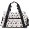 Budmil sporttáska 26 bézs/fehér 45x28x20cm 10080119-001251