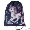 Kép 1/3 - Budmil tornazsák 25' S.Kék-Pink Mintás,32x44cm 10150033/S7