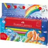 Kép 1/2 - Faber-Castell színes ceruza 6+3db + hegy Jumbo Grip fém tolltartóban 110908 110908