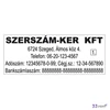 Bélyegző Colop 30/1 kirakós