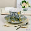 Csésze aljjal porcelán 240ml SOLEDAD citromos Díszdobozban