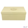 Csésze aljjal porcelán 290ml VESPER ECRU 2 db/szett Díszdobozban