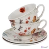 Csésze csészealjjal porcelán REBECCA 2db/szett Díszdobozban