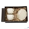 Kép 2/2 - Csésze+alj Porcelán 250ml, 2 személyes,dobozban 