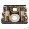 Kép 2/3 - Csésze+alj kávés Porcelán 100ml Coffee Mania, Egyptology 6db-os dobozban