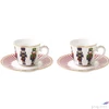 Kép 1/2 - Csésze+alj Porcelán karácsonyi 80ml Nutcracker 2db-os dobozban