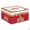 Kép 2/2 - Csésze+alj porcelán reggeliző 4dl Fancy Gingerbread dobozban