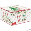 Kép 2/2 - Csésze+alj porcelán reggeliző 4dl Ready for Christmas dobozban