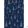 Kép 7/17 - Csomagolópapír karácsonyi 70x200cm, diszcsomagoló vegyes minták Clairfontaine/Eurowrap