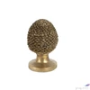 Kép 2/2 - Kerámai dísz arany óriás toboz Ornament Dejan L gold 32cm SDDST53