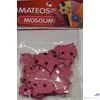 Kép 2/2 - Dekorgumi MATEOS - Harang Glitteres dekor gumilap. Pink és árnyalatai - Karácsonyi dekor.