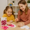 Kép 1/2 - Dekor pompom 1,5cm vegyes rózsaszín 1,5cm 50db-os 25