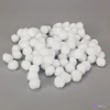 Dekor pompom 20mm fehér zsenília golyó, 100db/cs