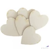Kép 1/2 - Fa dekoráció szívek Creatív Decor 6db/csom 8x12cm nebulo