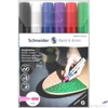 Kép 1/5 - Dekormarker 4mm Schneider akril, Paint-It 320, 6 különböző szín TSC320V61