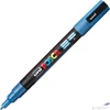Kép 2/2 - Dekormarker Uni 0,9-1,3 mm, Posca PC-3ML, fényes világoskék