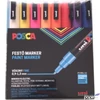 Kép 1/2 - Dekormarker Uni készlet, 0,9-1,3 mm, Posca PC-3M 16 különböző szín