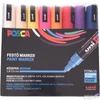 Kép 1/3 - Dekormarker Uni készlet, 1,8-2,5 mm, Posca PC-5M 17 különböző szín