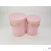 Kép 1/2 - Díszdoboz henger alakú pink 13x18cm 6,00E+12