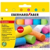 Kép 1/2 - Eberhard Faber aszfaltkréta készlet 6db-os neon színek