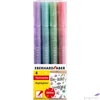 Kép 1/2 - Eberhard Faber szövegkiemelő 4db-os pasztell csillámos E551405