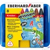 Kép 1/2 - Eberhard Faber zsírkréta 8db-os háromszögletű műanyag dobozban