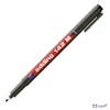 Edding 142M fekete OHP permanent alkoholos marker 1mm filc, marker