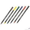 Kép 2/2 - Edding 4200/6 porcelán ecsetirón 6-os készlet family színek Porcelán marker ecsetjellegű