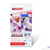 Kép 1/2 - Edding 4200/6 porcelán ecsetirón 6-os készlet meleg színek Porcelán marker ecsetjellegű