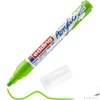 Kép 2/3 - Edding 5100 Akril marker M (2-3 Mm) Yellow Green 