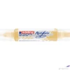 Kép 2/3 - Edding 5400 Akril marker (2-3 Mm/5-10 Mm) Pastel Yellow 3D DOUBLE LINER