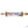 Kép 1/3 - Edding 5400 Akril marker (2-3 Mm/5-10 Mm) Rich Gold 3D DOUBLE LINER