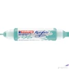 Kép 1/3 - Edding 5400 Akril marker (2-3 Mm/5-10 Mm) Turquoise 3D DOUBLE LINER