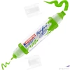 Kép 2/3 - Edding 5400 Akril marker (2-3 Mm/5-10 Mm) Yellow Green 3D DOUBLE LINER