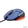Egér vezetékes optikai gaming LED TRUST GXT109B Felox kék