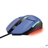 Kép 2/6 - Egér vezetékes optikai gaming LED TRUST GXT109B Felox kék