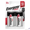 Kép 1/2 - Elem Energizer Max D góliát 2 db EED2MA