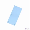 Elválasztócsík karton Donau 235x105mm kék 100ív/csom Iratrendezés DONAU 8620100-10PL