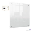 Kép 6/8 - Emlékeztetőtábla akri fali 45x45cm NOBO Home átlátszó