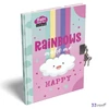 Emlékkönyv A5 Lizzy 26 Keményfedeles Lollipop Rainbow 