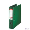 Iratrendező Esselte STANDARD 75mm élvédővel zöld Esselte