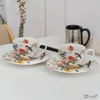 Eszpresszó csésze aljjal APRIL 2db/szett porcelán Díszdobozban