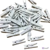 Fa csipesz fehér 3, 5cm 25db/cs
