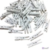 Fa csipesz fehér 4, 5cm 25db/cs