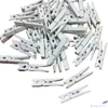 Kép 1/2 - Fa csipesz fehér 4, 5cm 25db/cs